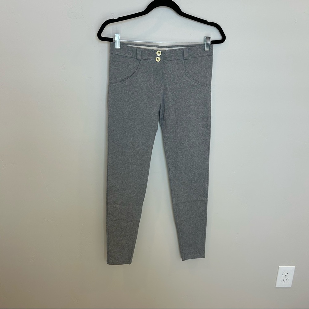 Women’s Freddy WRUP Skinny Trousers, Gray, Medium